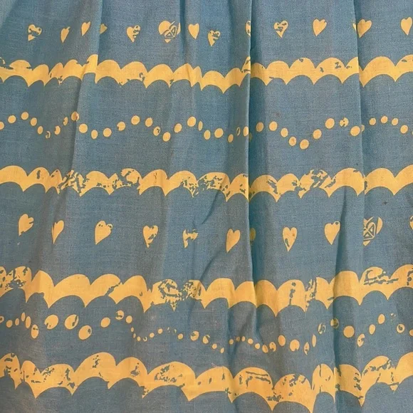 Roxy spaghetti straps top turquoise girls M - Picture 5 of 8